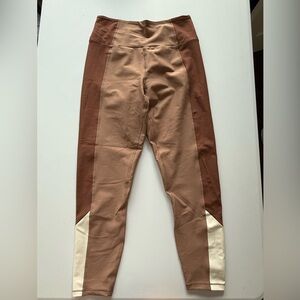 Abercrombie & Fitch Brown and Cream Leggings